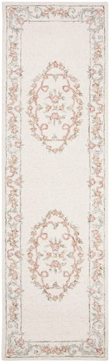 Safavieh Aubusson Aub102A Ivory/Pink Rug.