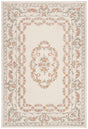 Safavieh Aubusson Aub102A Ivory/Pink Rug.