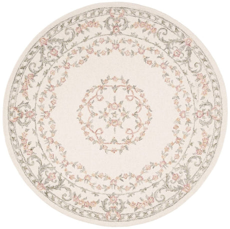 Safavieh Aubusson Aub102A Ivory/Pink Rug.