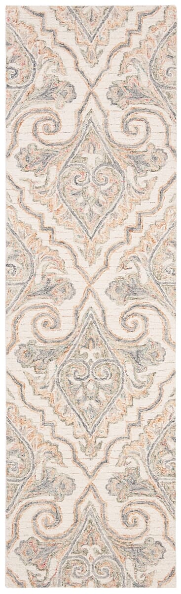 Safavieh Aubusson Aub103A Ivory / Green Rugs.