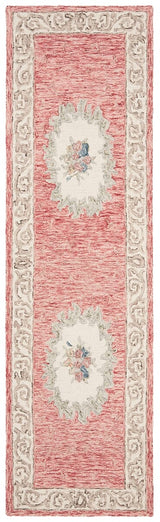 Safavieh Aubusson Aub105Q Red / Ivory Rugs.