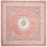 Safavieh Aubusson Aub105Q Red / Ivory Rugs.