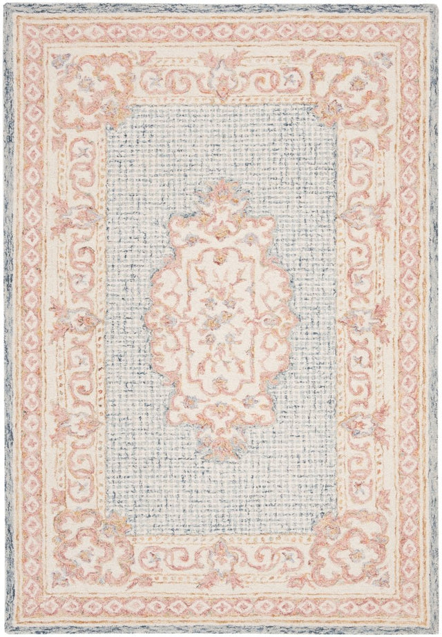 Safavieh Aubusson Aub106M Blue/Ivory Rugs.