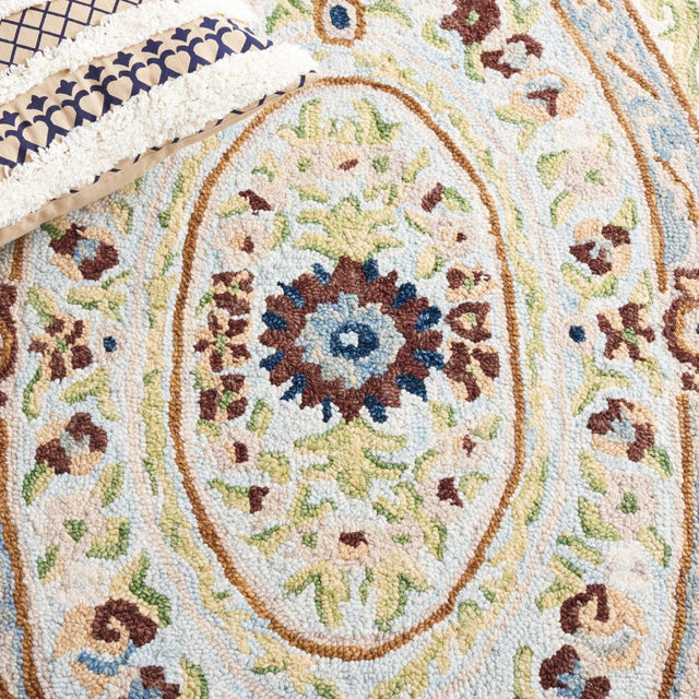 Safavieh Aubusson Aub202A Ivory/Blue Rug.