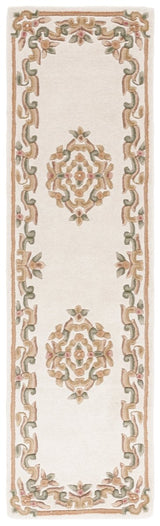 Safavieh Aubusson Aub301A Ivory/Green Rug.
