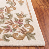 Safavieh Aubusson Aub301A Ivory/Green Rug.