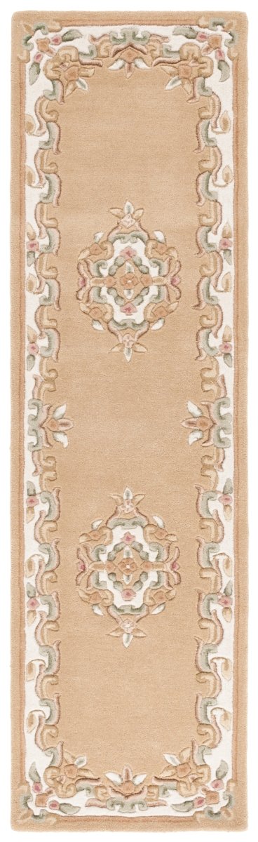 Safavieh Aubusson Aub301B Beige/Ivory Rug.