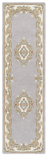 Safavieh Aubusson 2'-3" x 8'-0" Rug in Grey / Ivory