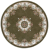 Safavieh Aubusson 6'-0" x 6'-0" Rug in Grey / Ivory
