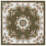Safavieh Aubusson 6'-0" x 6'-0" Rug in Grey / Ivory