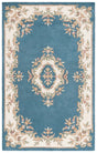 Safavieh Aubusson Aub301M Blue/Ivory Rug.