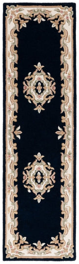 Safavieh Aubusson Aub301N Navy/Ivory Rug.
