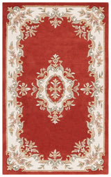 Safavieh Aubusson Aub301P Rust/Ivory Rug.
