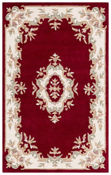 Safavieh Aubusson Aub301Q Red/Ivory Rug.