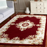 Safavieh Aubusson Aub301Q Red/Ivory Rug.