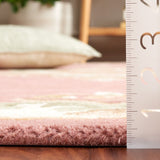 Safavieh Aubusson Aub301U Pink/Ivory Rug.