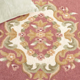 Safavieh Aubusson Aub301U Pink/Ivory Rug.