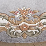 Safavieh Aubusson 6'-0" x 6'-0" Rug in Olive / Ivory