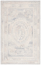 Safavieh Aubusson 4'-0" x 6'-0" Rug in Grey / Ivory