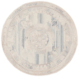 Safavieh Aubusson 6'-0" x 6'-0" Rug in Grey / Ivory
