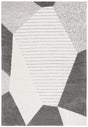 Safavieh Audrey 4'-0" x 6'-0" Rug in Grey / Ivory