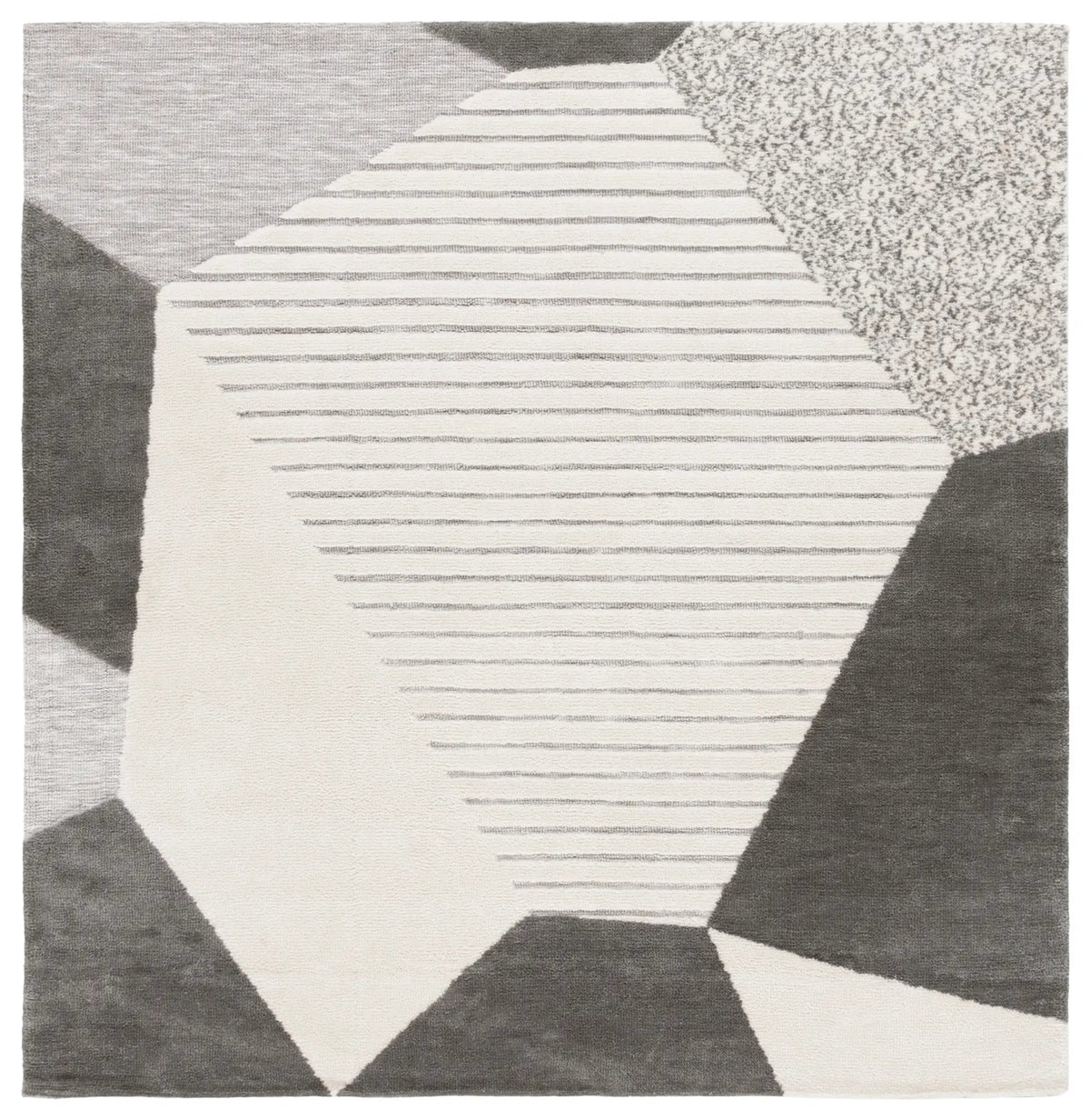 Safavieh Audrey 6'-0" x 6'-0" Rug in Grey / Ivory