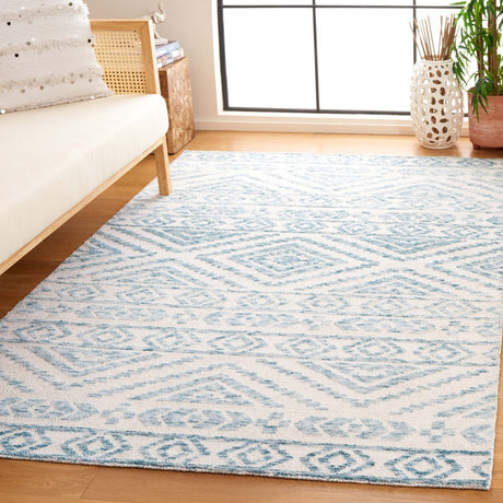 Safavieh Audrey Aud201M Ivory/Blue Rug.