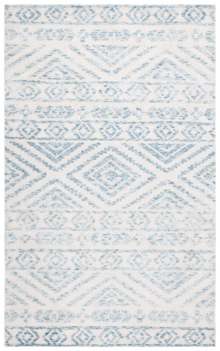 Safavieh Audrey Aud201M Ivory/Blue Rug.
