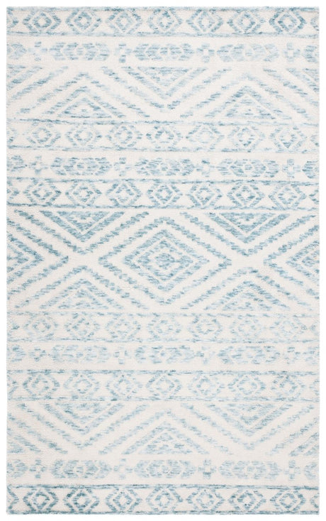 Safavieh Audrey Aud201M Ivory/Blue Rug.