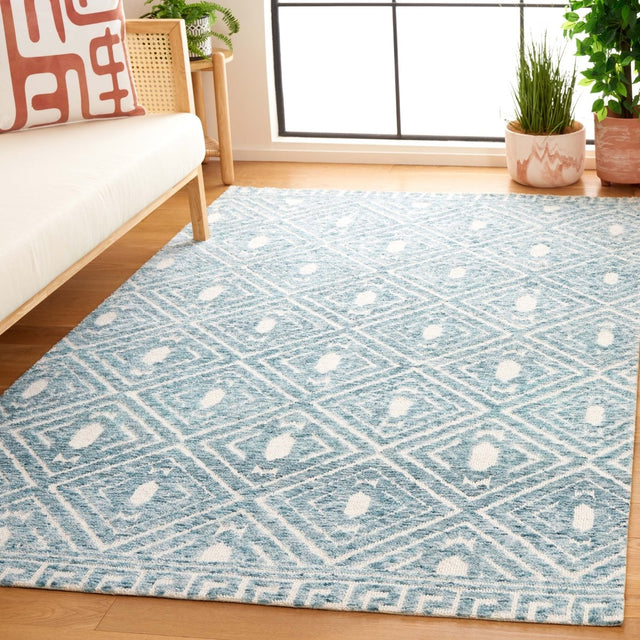 Safavieh Audrey Aud203M Blue/Ivory Rug.