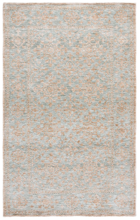 Safavieh Audrey 4'-0" x 6'-0" Rug in Light Teal / Beige