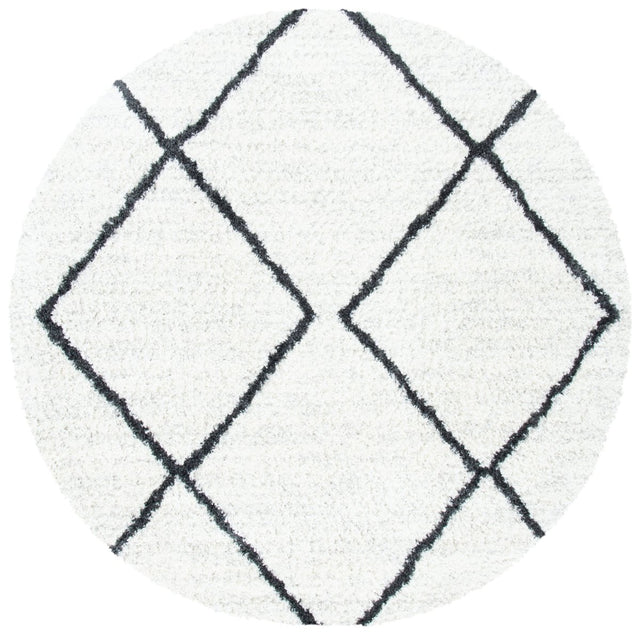 Safavieh August Shag Aug572A Ivory/Black Rugs.