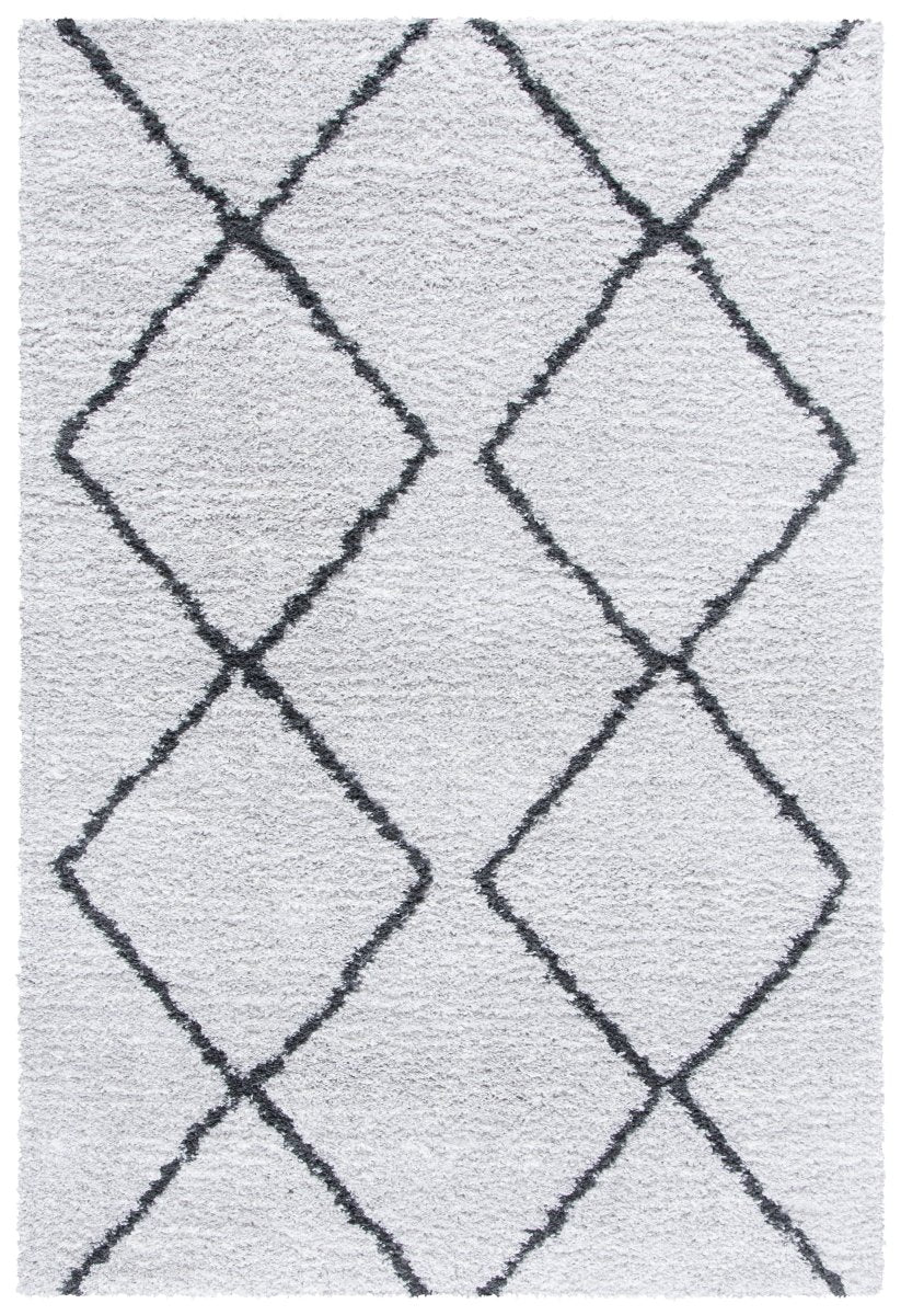 Safavieh August Shag Aug572F Ivory/Grey Rugs.