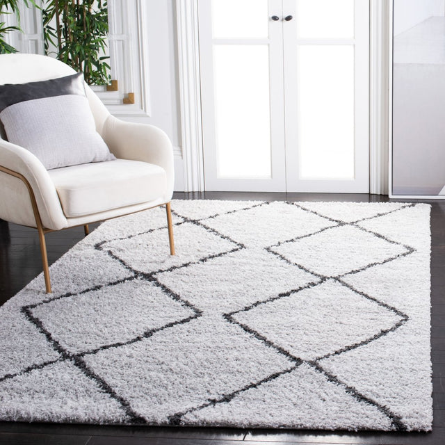 Safavieh August Shag Aug572F Ivory/Grey Rugs.