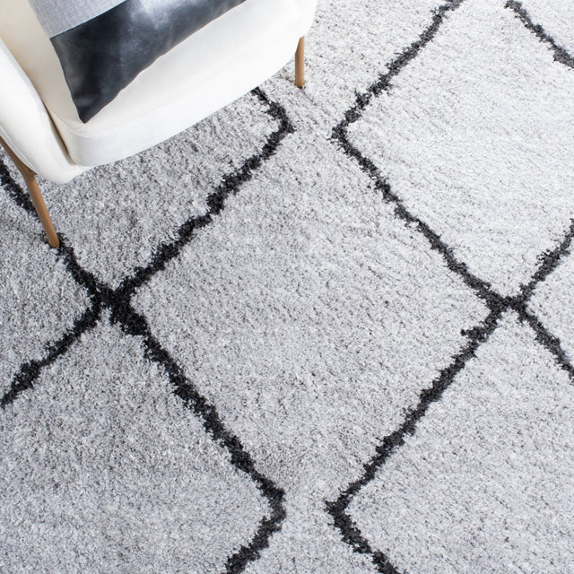 Safavieh August Shag Aug572F Ivory/Grey Rugs.