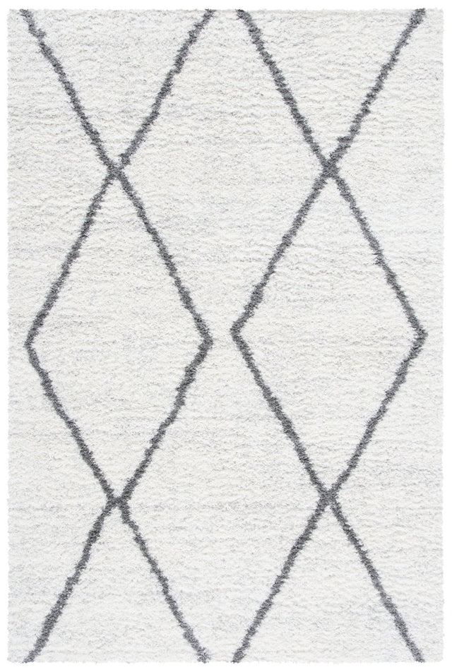 Safavieh August Shag Aug582A Ivory/Grey Rugs.