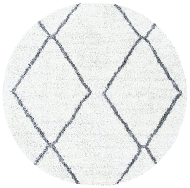 Safavieh August Shag Aug582A Ivory/Grey Rugs.