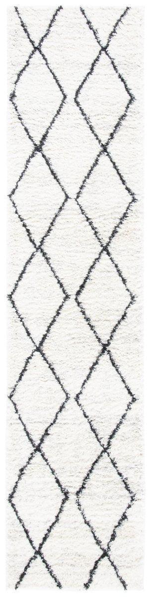 Safavieh August Shag Aug582F Ivory/Dark Grey Rugs.