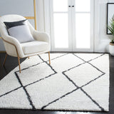 Safavieh August Shag Aug582F Ivory/Dark Grey Rugs.