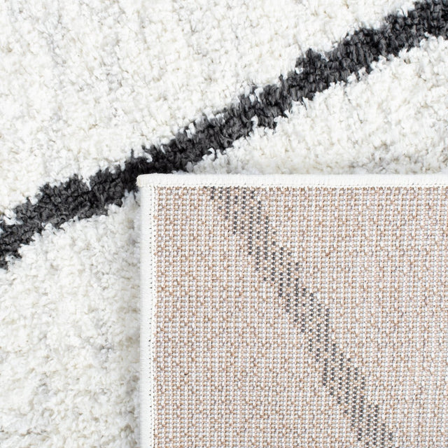 Safavieh August Shag Aug582F Ivory/Dark Grey Rugs.