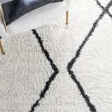 Safavieh August Shag Aug582F Ivory/Dark Grey Rugs.