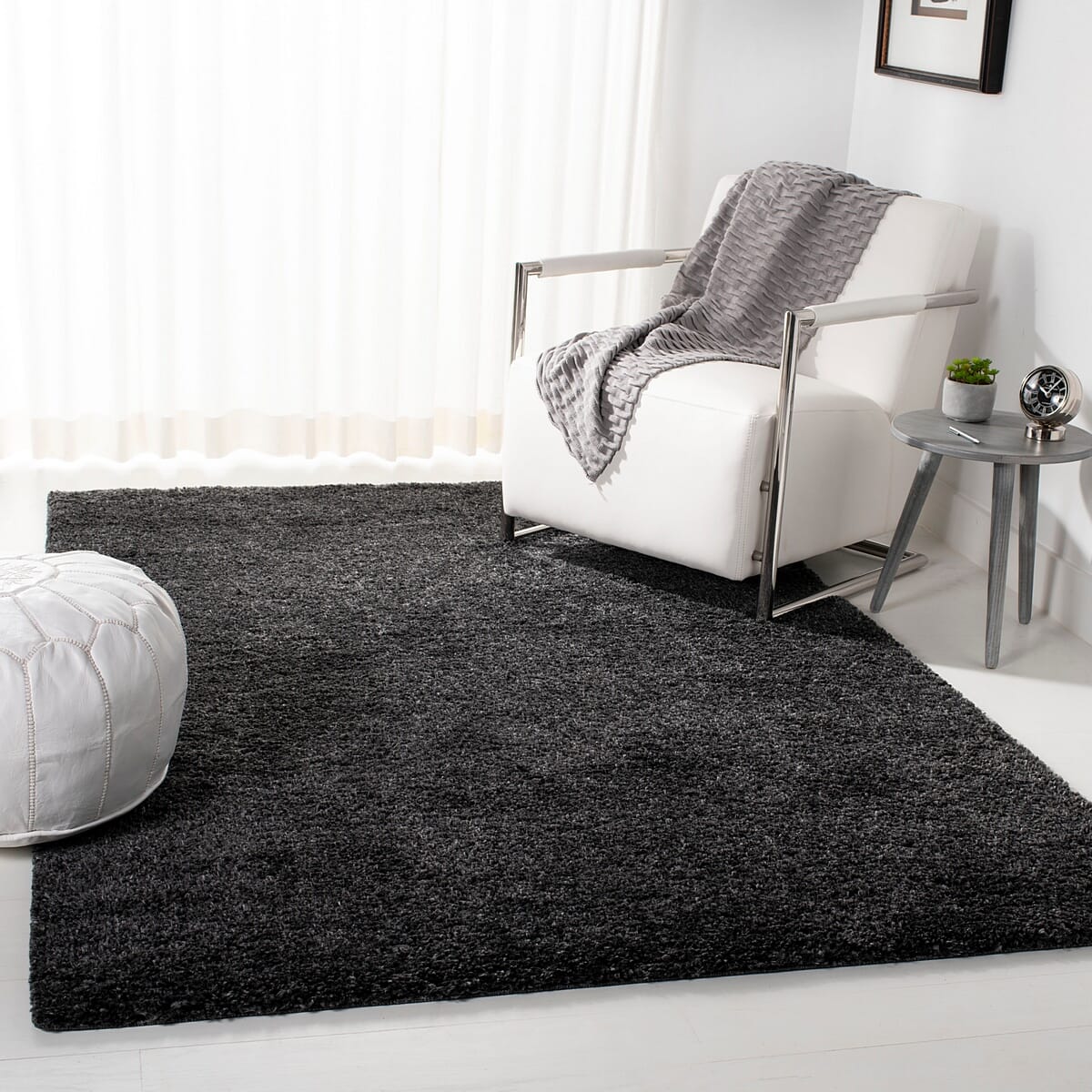 Safavieh August Shag Aug900H Charcoal Rugs.
