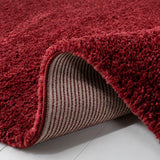 Safavieh August Shag Aug900S Burgundy Rug.