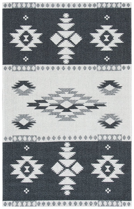 Safavieh Augustine Agt426Z Black/Light Grey Rug.