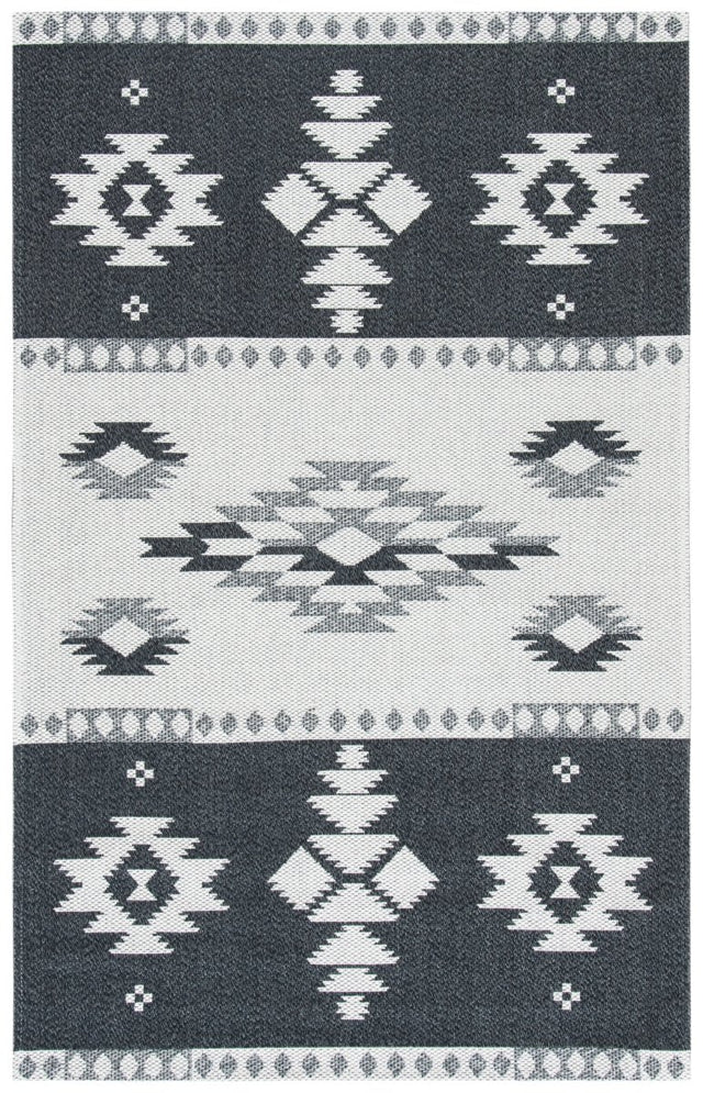 Safavieh Augustine Agt426Z Black/Light Grey Rug.