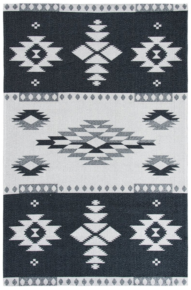 Safavieh Augustine Agt426Z Black/Light Grey Rug.