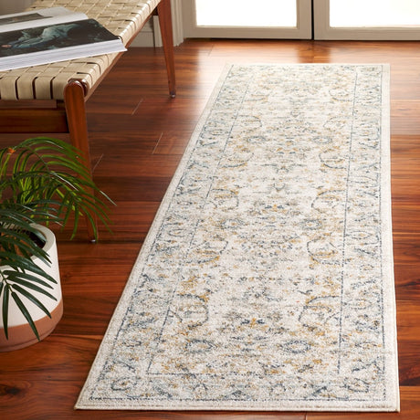 Safavieh Avalon Ava220B Ivory/Blue Gold Rug.