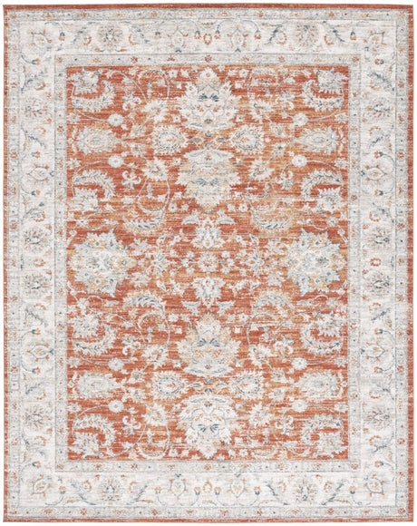 Safavieh Avalon Ava220P Rust/Ivory Rug.