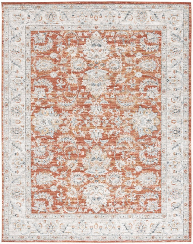 Safavieh Avalon Ava220P Rust/Ivory Rug.