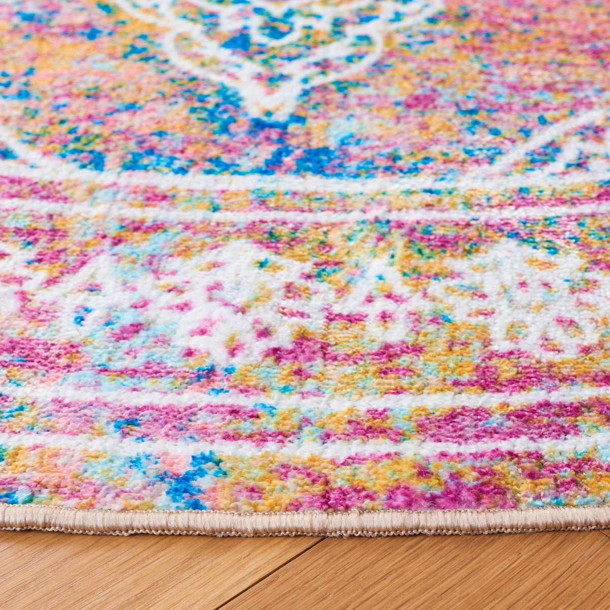 Safavieh Bahia Bah161A Ivory/Blue Rug - Safavieh - bah161a - 4